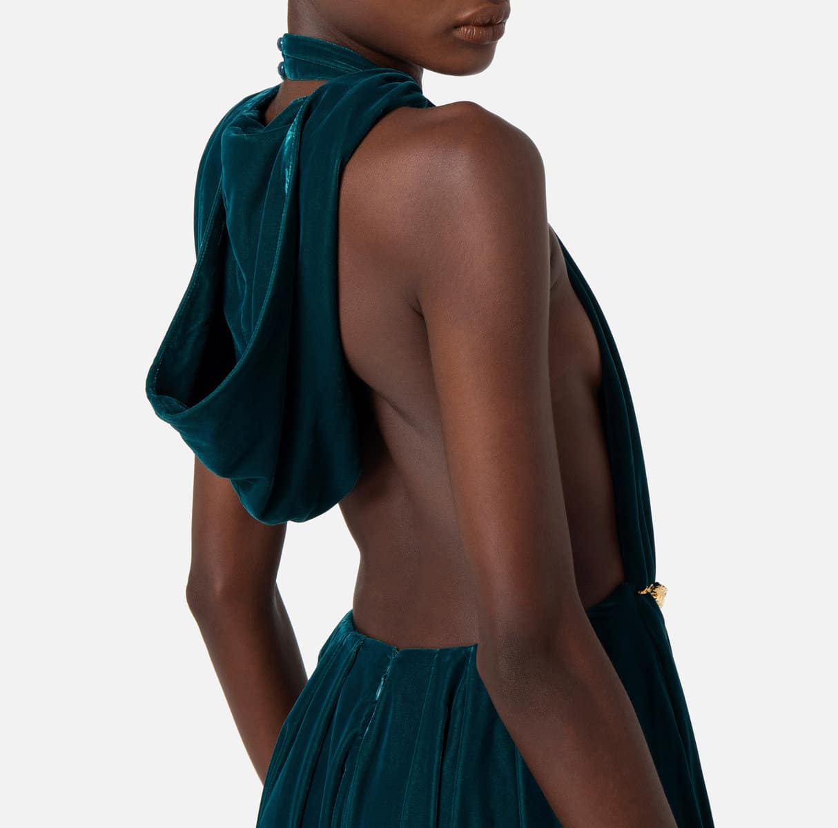 Red Carpet dress in velvet - Image 5